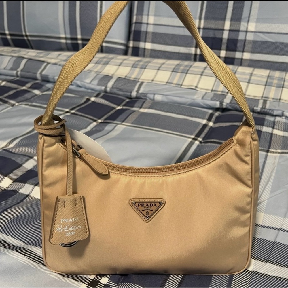 ❤️AUTHENTIC Prada Re-Edition 2000 hobo Tessuto Mini❤️